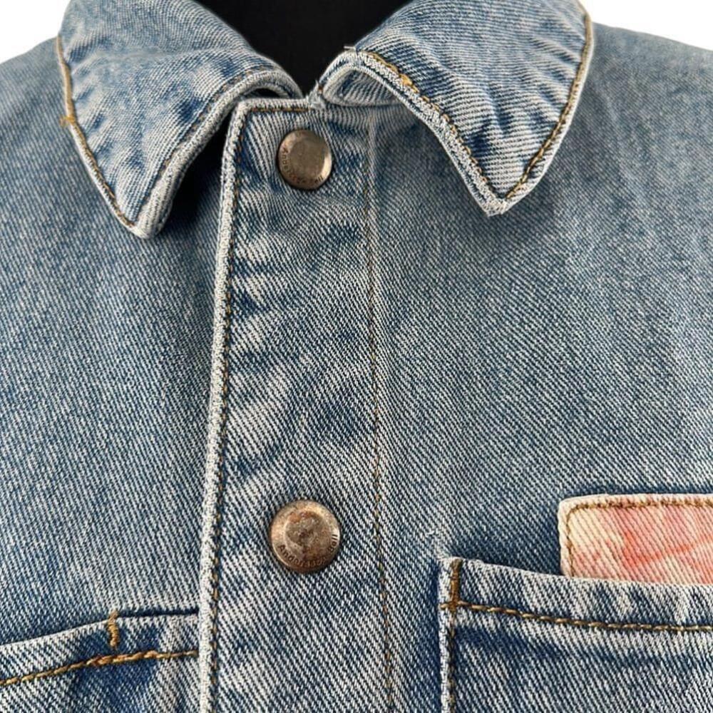 Andersson Bell Patchwork Drop-Shoulder Denim Jacket
Boho lounge unique sz Lg - Picture 13 of 16